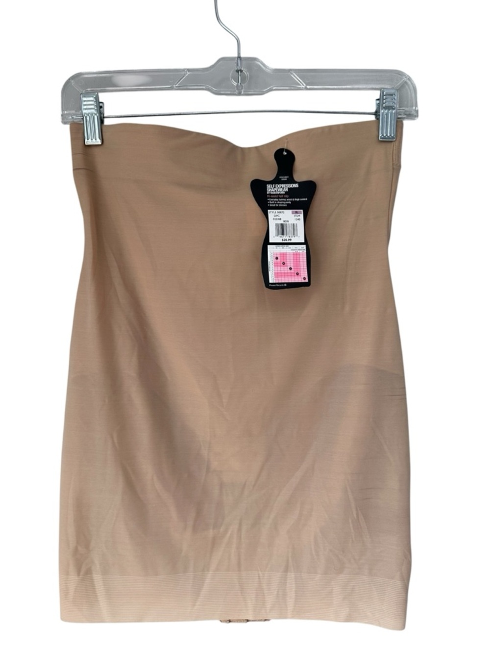 Self Expressions High Waist Half Slip Body Slimmer Shaper, XL